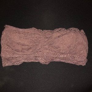 Pink Strapless bra